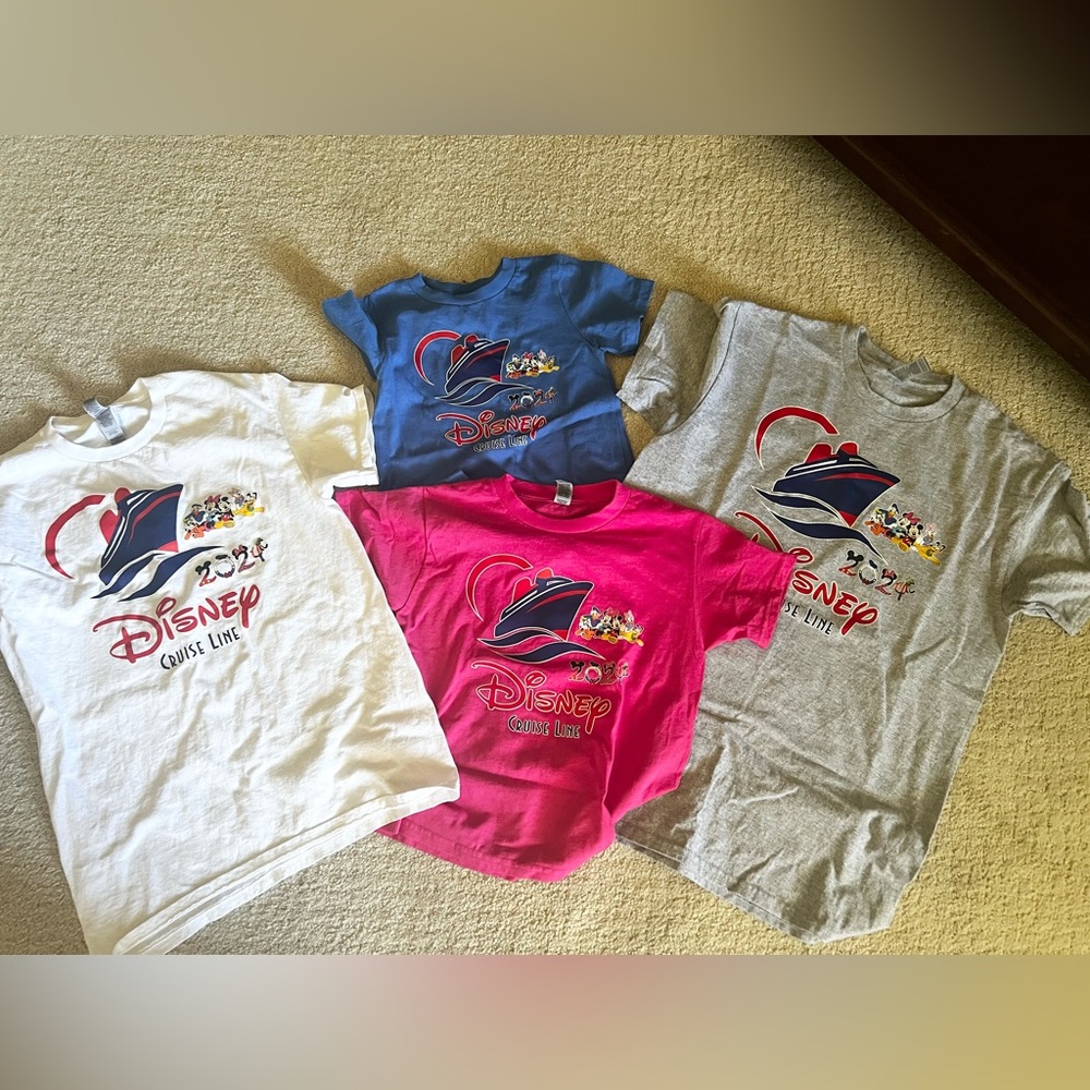 2024 Disney cruise shirts